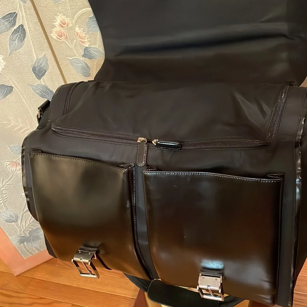 Pineider Firenze 1774 Weekend Duffle Leather & Neoprene - Picture 11 of 15